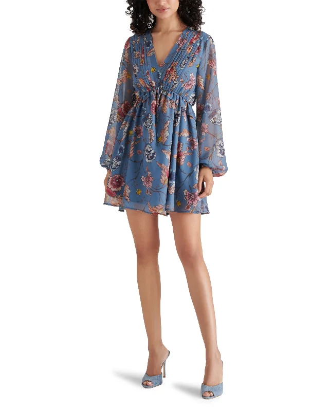 RAMI DRESS BLUE MULTI