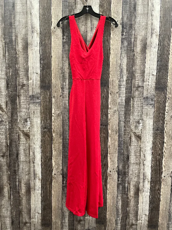 Jumpsuit By Cme In Red, Size: S