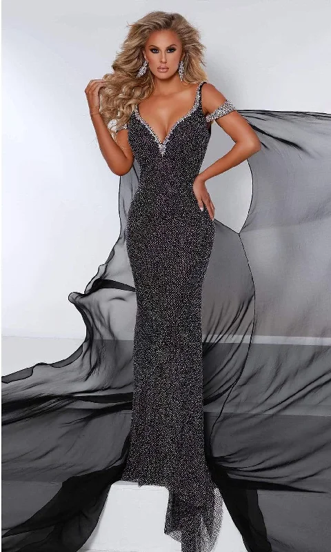 Johnathan Kayne - 2440 Sleeveless Sequined Gown