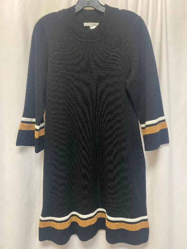 Dress Sweater By Sandra Darren In Black, Size: L