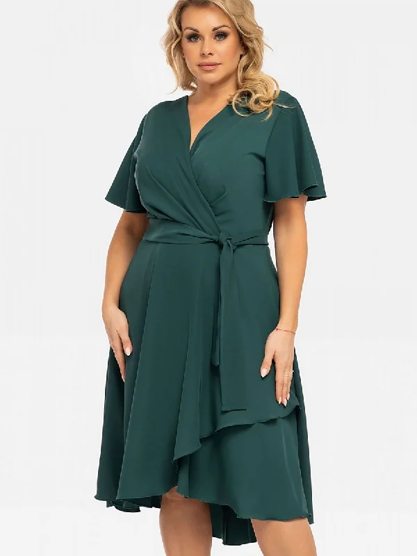 Plus size dress model 190950 Karko