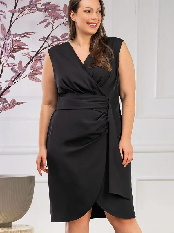 Plus size dress model 190982 Karko