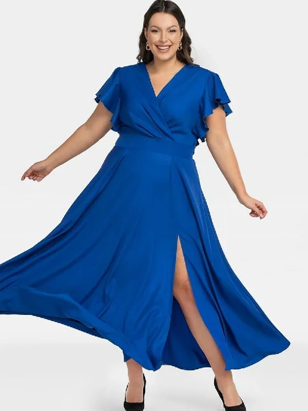 Plus size dress model 196885 Karko